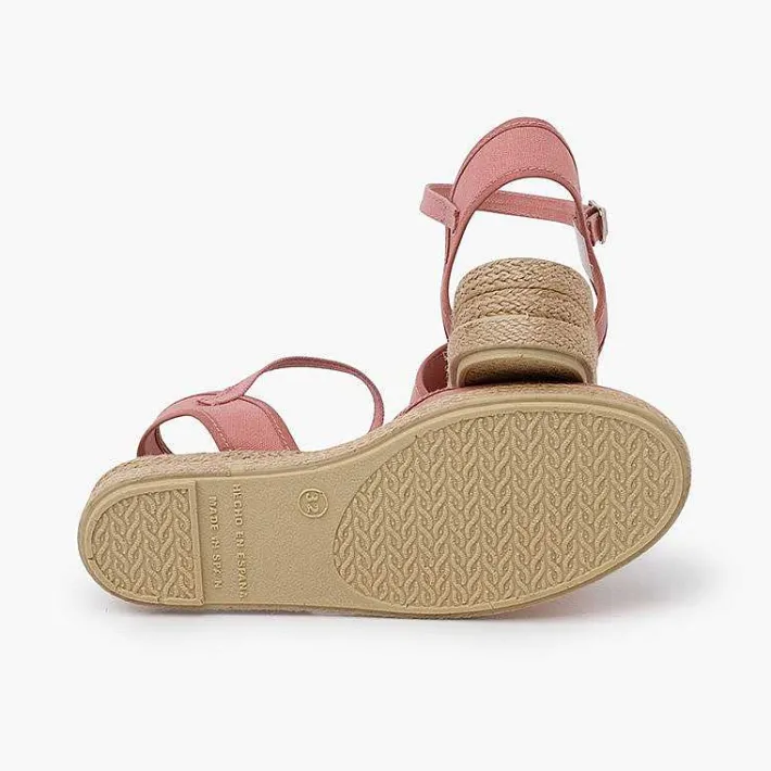 Pisamonas Espadrilles>Wedge Espadrilles Buckle Fastening