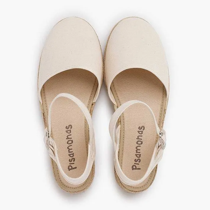 Pisamonas Espadrilles>Wedge Espadrilles Buckle Fastening