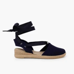 Pisamonas Espadrilles>Wedge Espadrilles Pique Ribbons