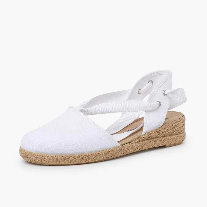 Pisamonas Espadrilles>Wedge Espadrilles Pique Ribbons