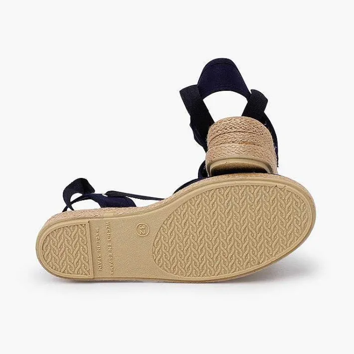 Pisamonas Espadrilles>Wedge Espadrilles Pique Ribbons