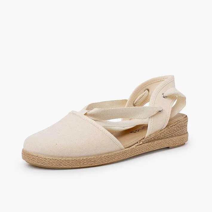 Pisamonas Espadrilles>Wedge Espadrilles Pique Ribbons