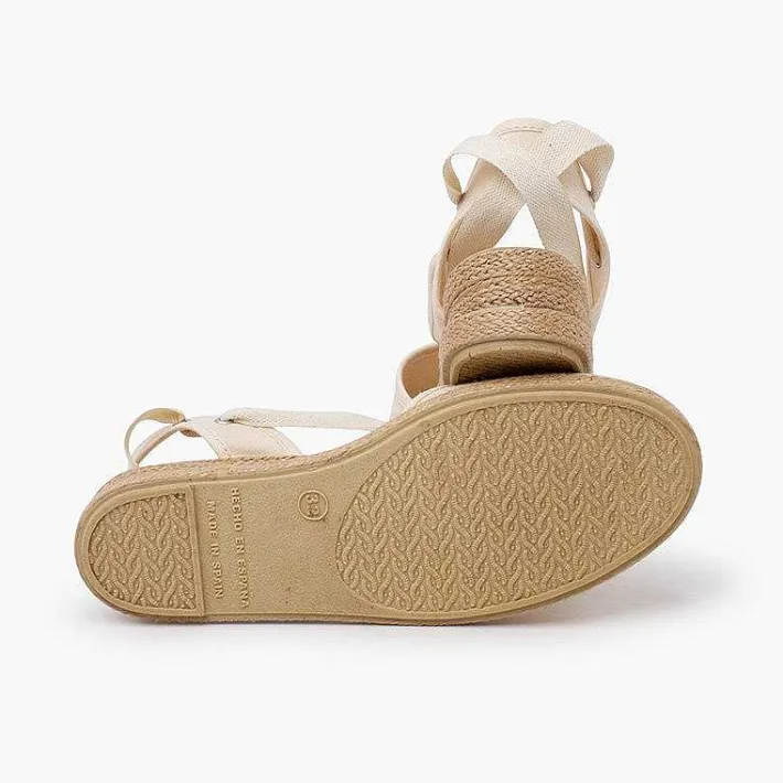 Pisamonas Espadrilles>Wedge Espadrilles Pique Ribbons
