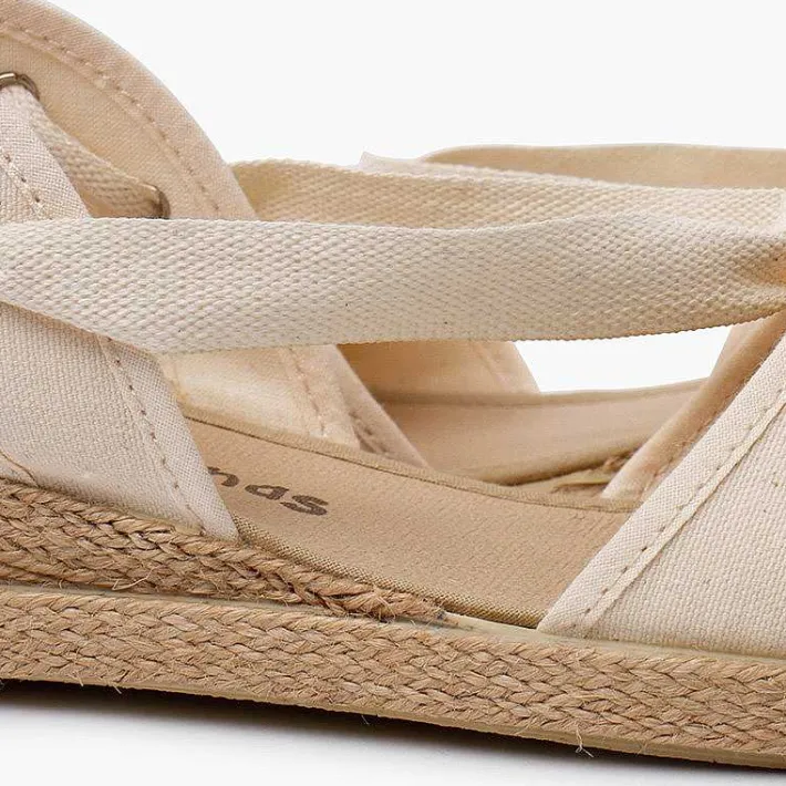 Pisamonas Espadrilles>Wedge Espadrilles Pique Ribbons