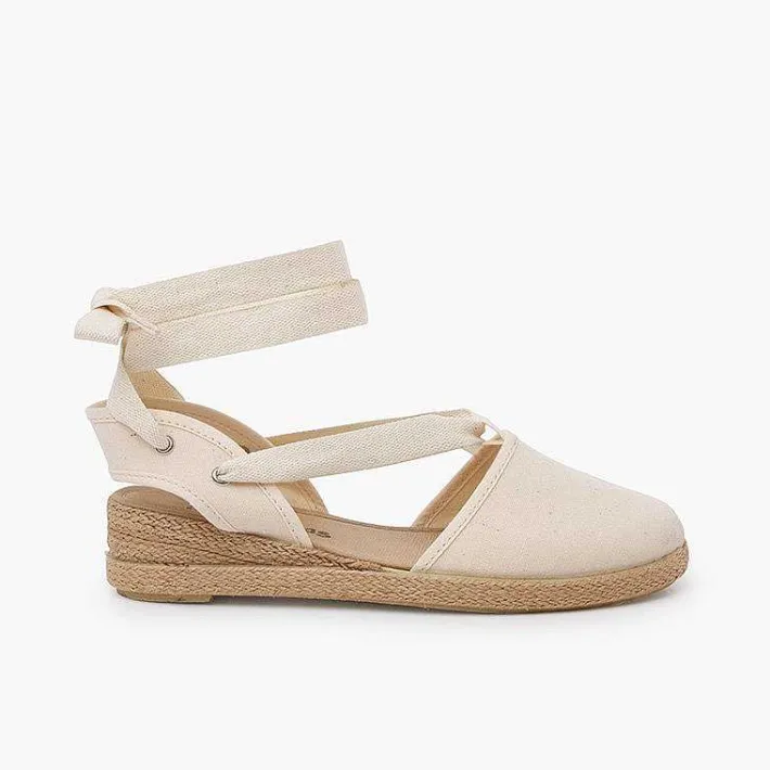 Pisamonas Espadrilles>Wedge Espadrilles Pique Ribbons