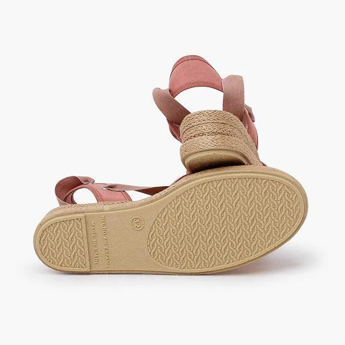 Pisamonas Espadrilles>Wedge Espadrilles Pique Ribbons