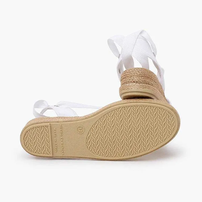Pisamonas Espadrilles>Wedge Espadrilles Pique Ribbons