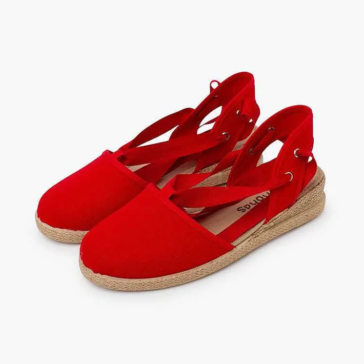 Pisamonas Espadrilles>Wedge Espadrilles Pique Ribbons