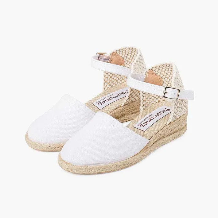 Pisamonas Espadrilles>Wedge Espadrilles With Buckle For Girls And Women
