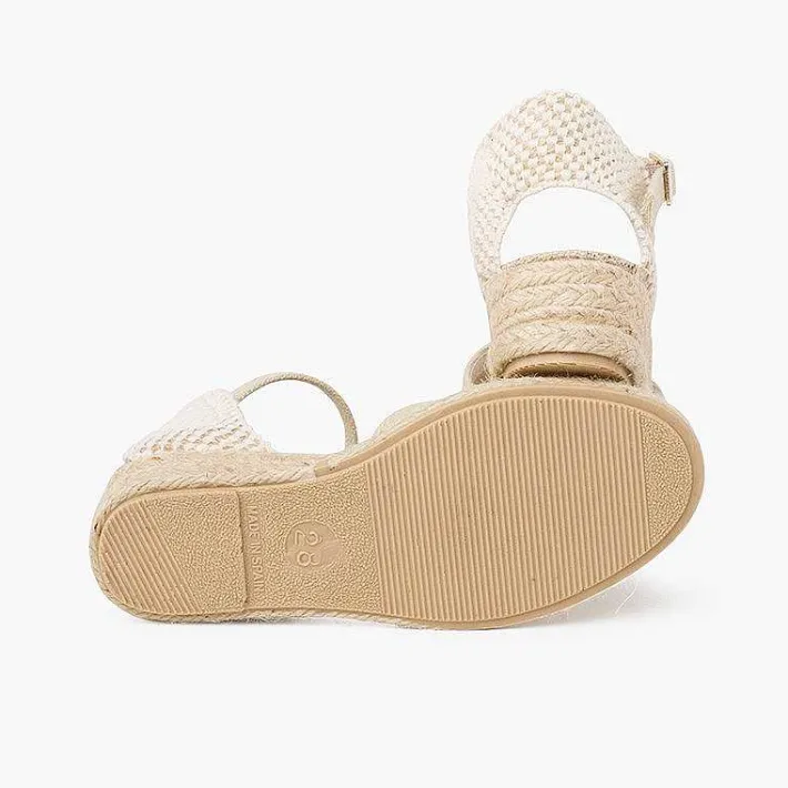 Pisamonas Espadrilles>Wedge Espadrilles With Buckle For Girls And Women