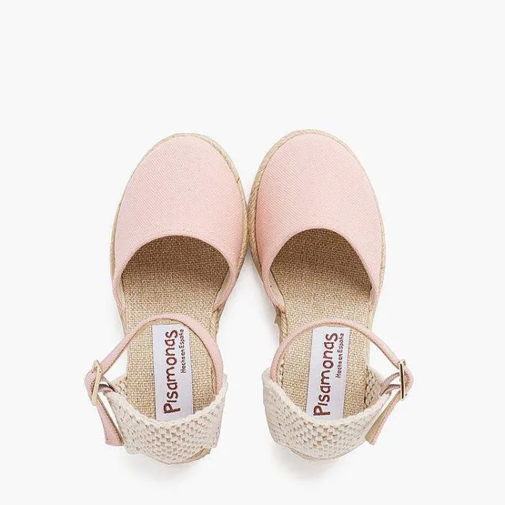Pisamonas Espadrilles>Wedge Espadrilles With Buckle For Girls And Women