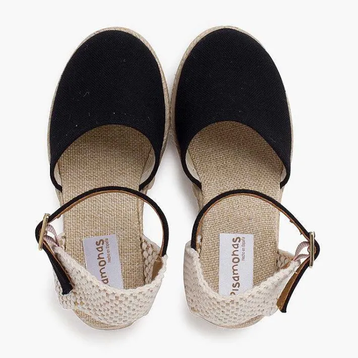 Pisamonas Espadrilles>Wedge Espadrilles With Buckle For Girls And Women