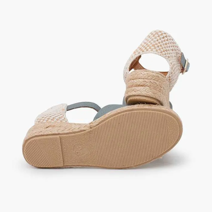 Pisamonas Espadrilles>Wedge Espadrilles With Buckle For Girls And Women