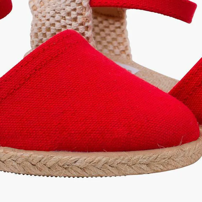 Pisamonas Espadrilles>Wedge Espadrilles With Buckle For Girls And Women
