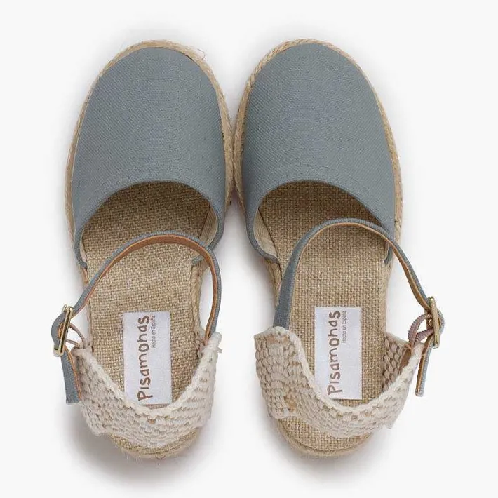 Pisamonas Espadrilles>Wedge Espadrilles With Buckle For Girls And Women