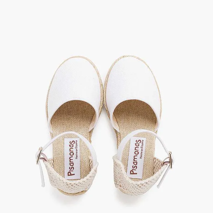 Pisamonas Espadrilles>Wedge Espadrilles With Buckle For Girls And Women