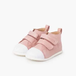Pisamonas Trainers>White Toe Sport Leather Bootie