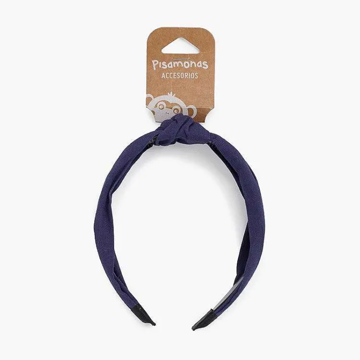 Pisamonas Hair Accessories>Wide Linen Knot Headband