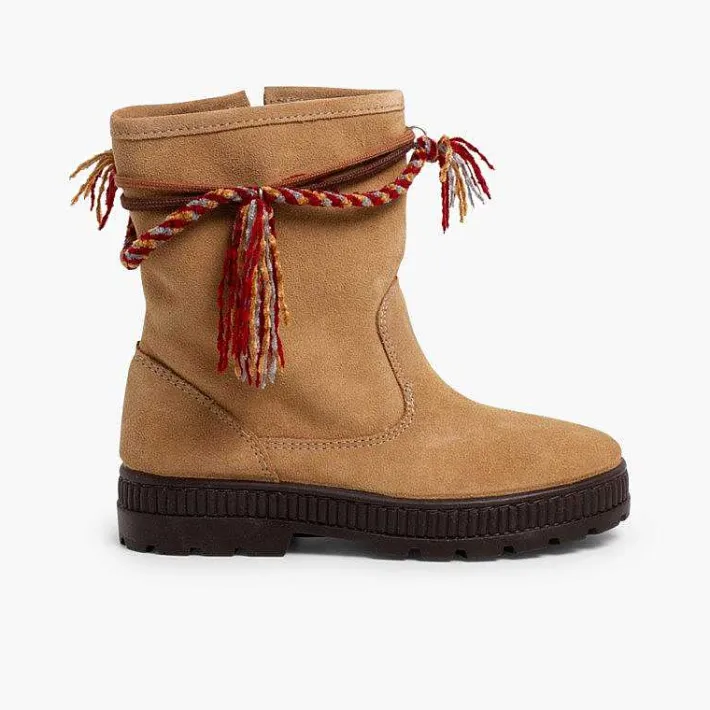 Pisamonas Boots>Winter Boho-Style Boots For Girls