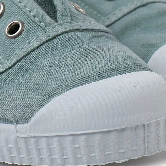 Pisamonas Trainers>Worn Effect Canvas Trainers Without Laces
