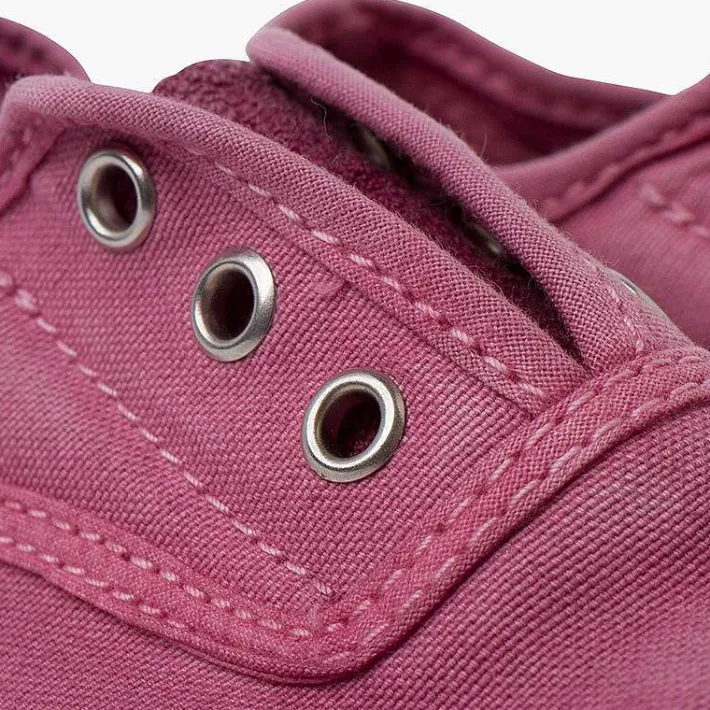 Pisamonas Trainers>Worn Effect Canvas Trainers Without Laces