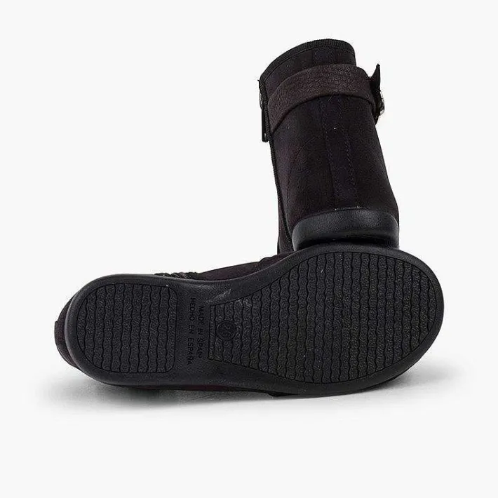 Pisamonas Boots>Zip Buckle Ankle Boots
