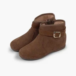 Pisamonas Boots>Zip Buckle Ankle Boots